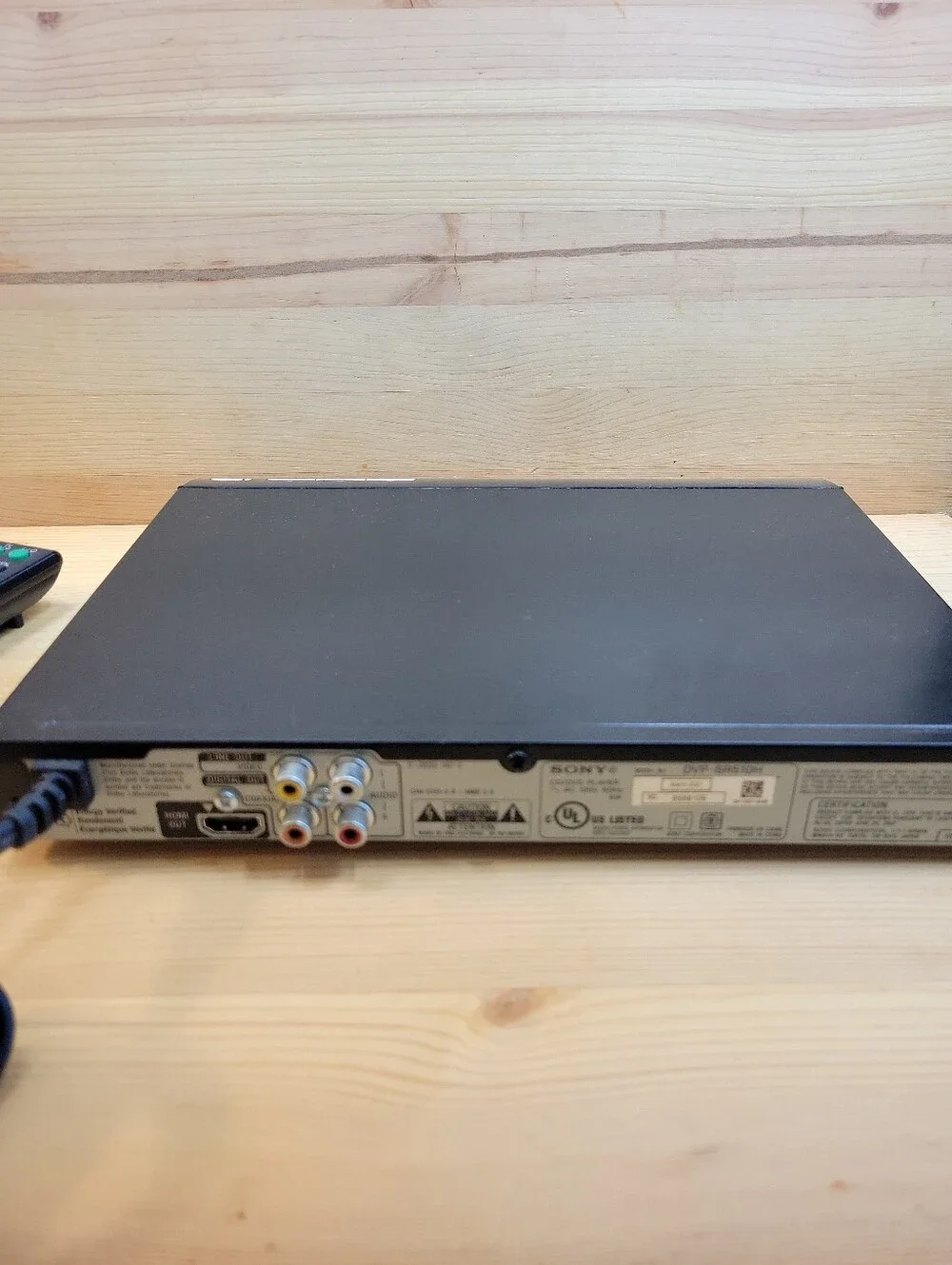 Sony DVP-SR510H DVD Player 1080p HDMI Upscaling w/ Remote Tested
